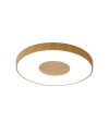 COIN * PLAFÓN REDONDO LED 80W - 2700-5000K - CON MANDO - MADERA